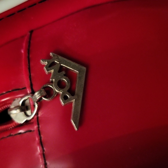 Y2k red pony vinyl bag - Picture 5 of 5